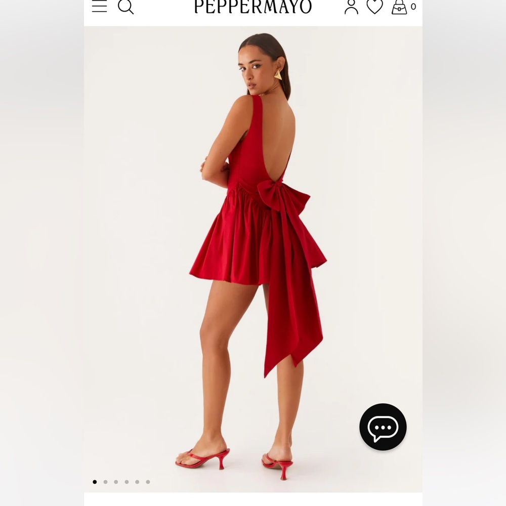 Invited Mini Bow Dress